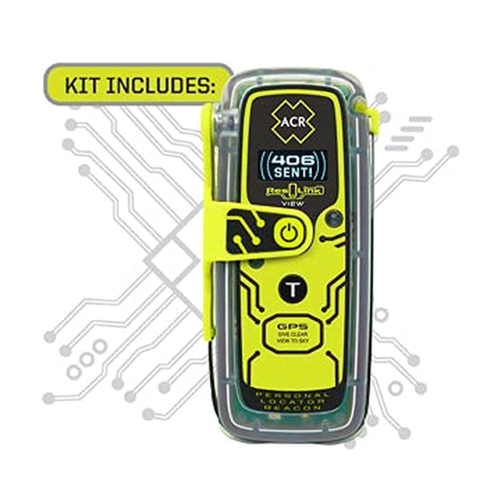 ResQLink View GPS PLB & ResQFlare USCG Approved Electronic Distress Flare Pre…