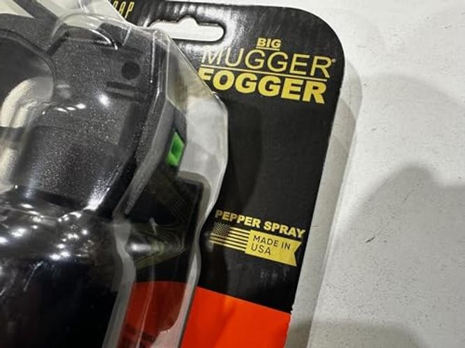The BMF Pepper Spray with Holster, 35 Foot ft Pepper Spray, BMFG 9.2 oz 260g