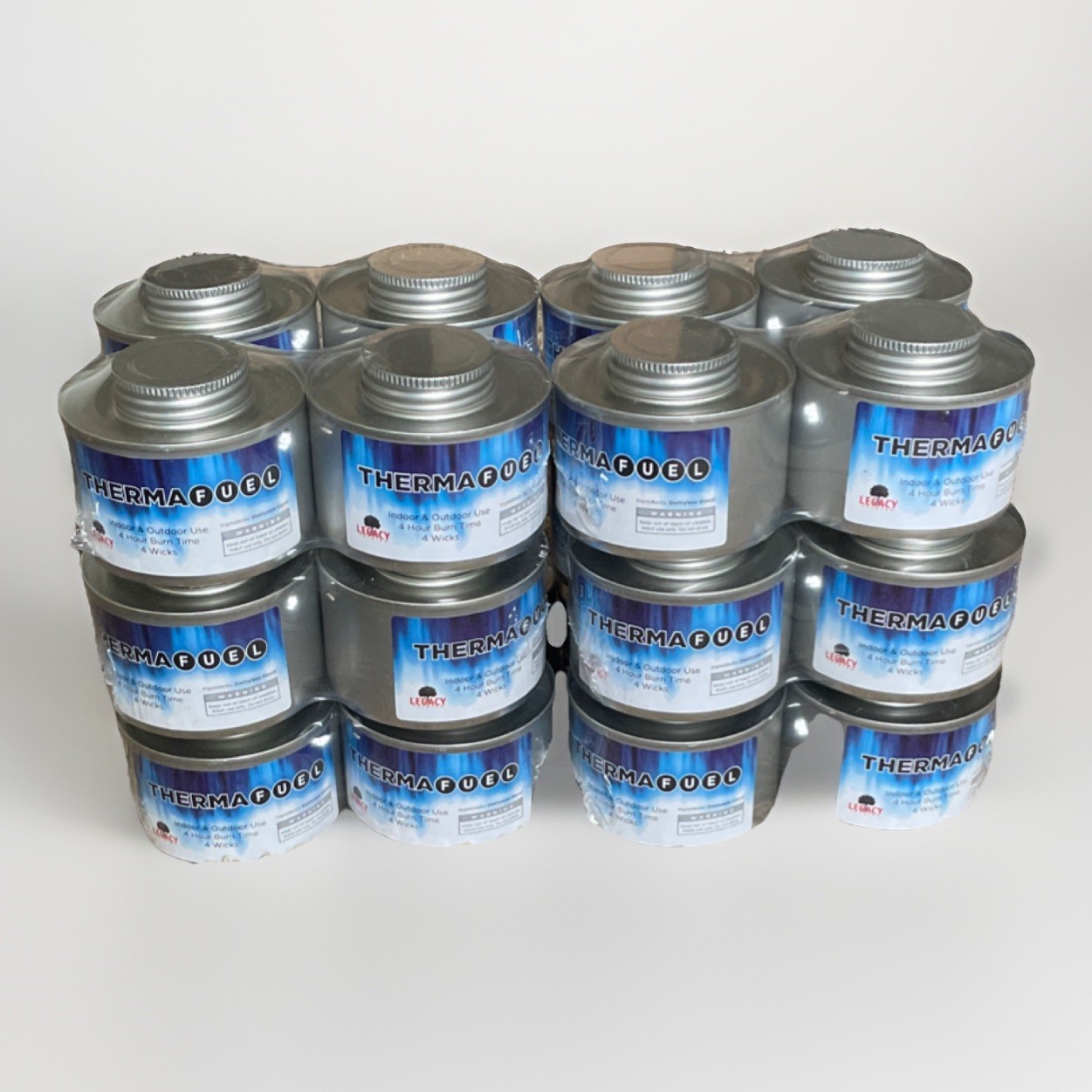 Legacy ThermaFuel Survival Fuel Indoor Outdoor 4 Hour burn time x (24cans)