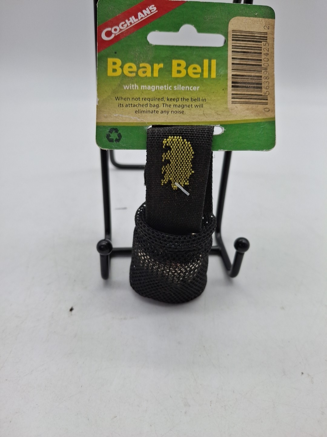 Coghlan’s Bear Bell with Magnetic Silencer Bag and Loop strap Hiking Safety