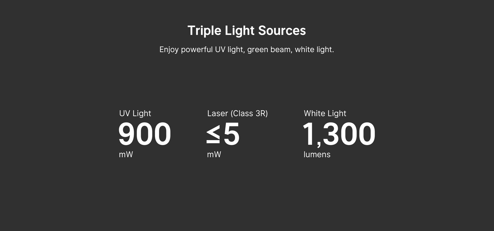 Olight Arkfeld Pro 1300 Lumen Rechargeable Flashlight with UV Light & Laser