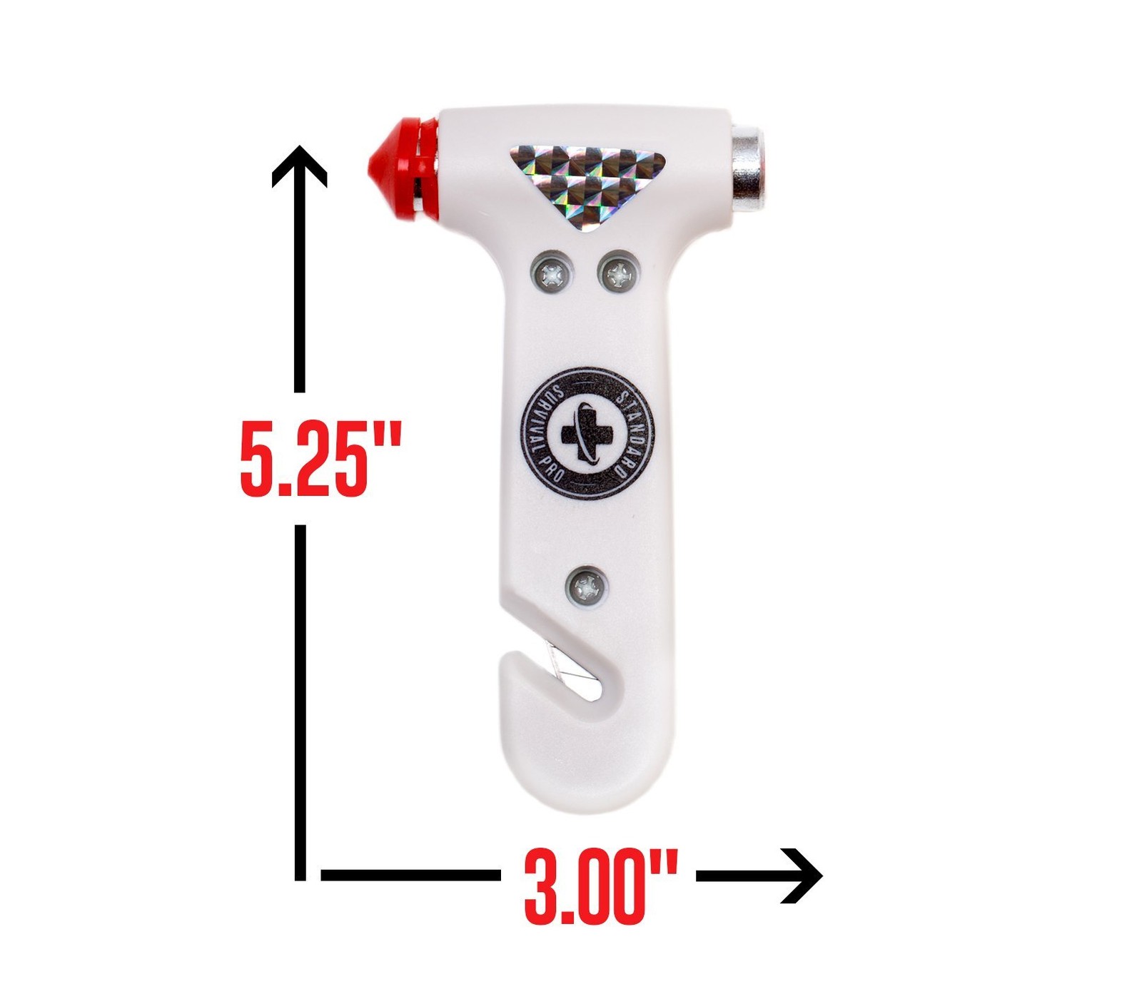 Standard Survival Pro EscapeHammer Breaker & Seatbelt Cutter Vehicle Escape