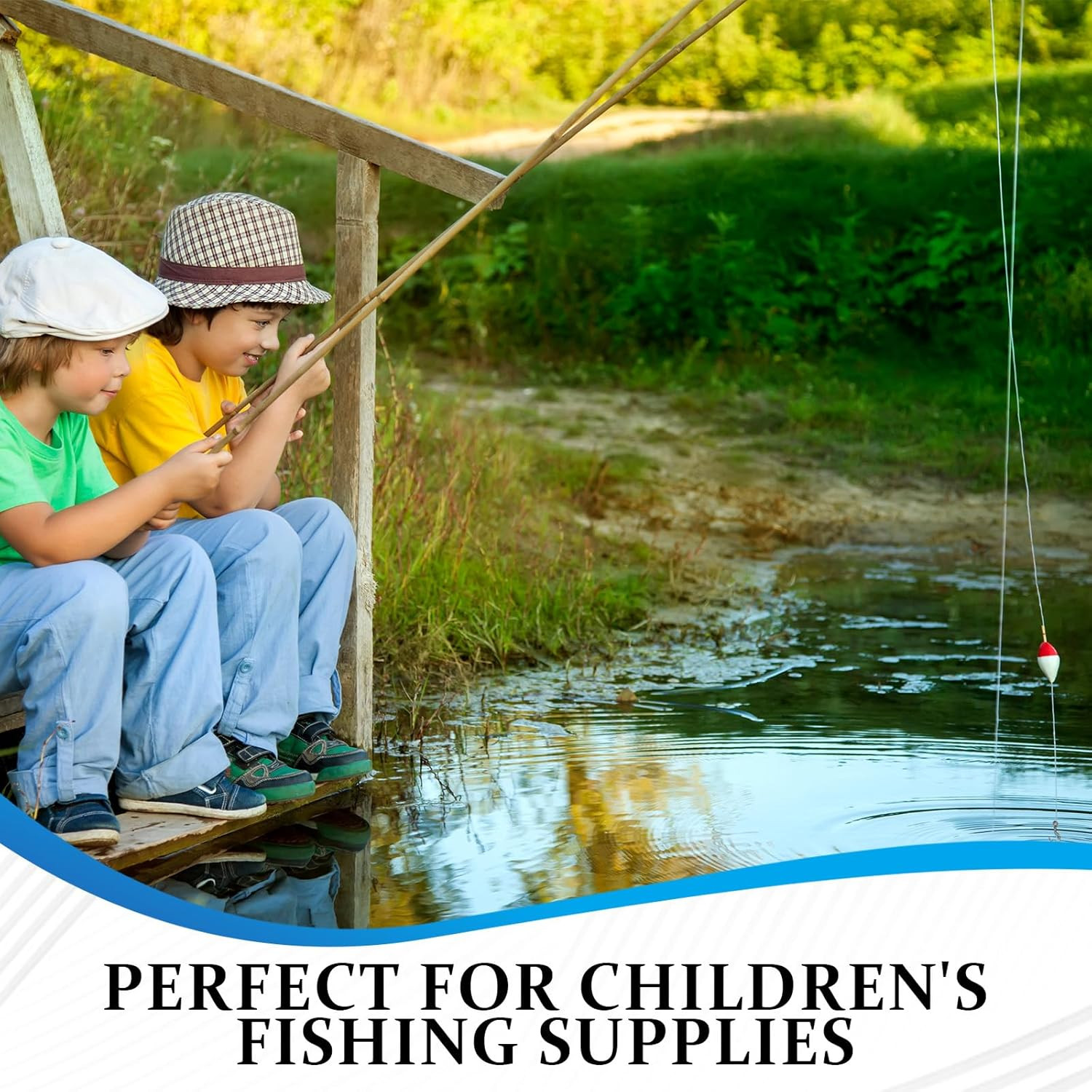 Mini Fishing Kits Bulk for Age 9-14 Christmas Shoebox Fillers Emergency Fishing