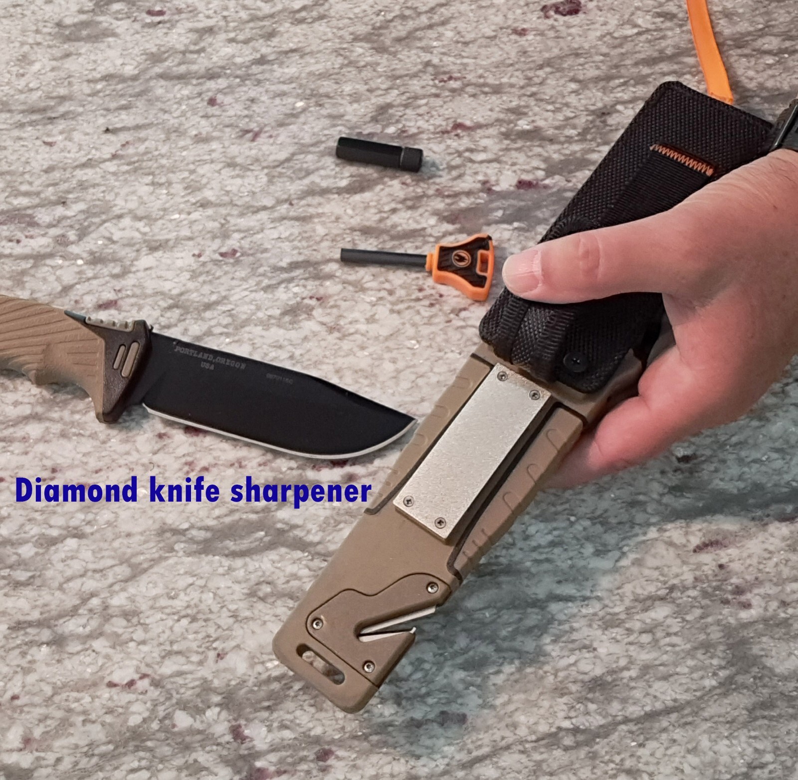 Survival Knife/Survival Bag w IFAK/Water Purification System/Multitool/MUCH MORE