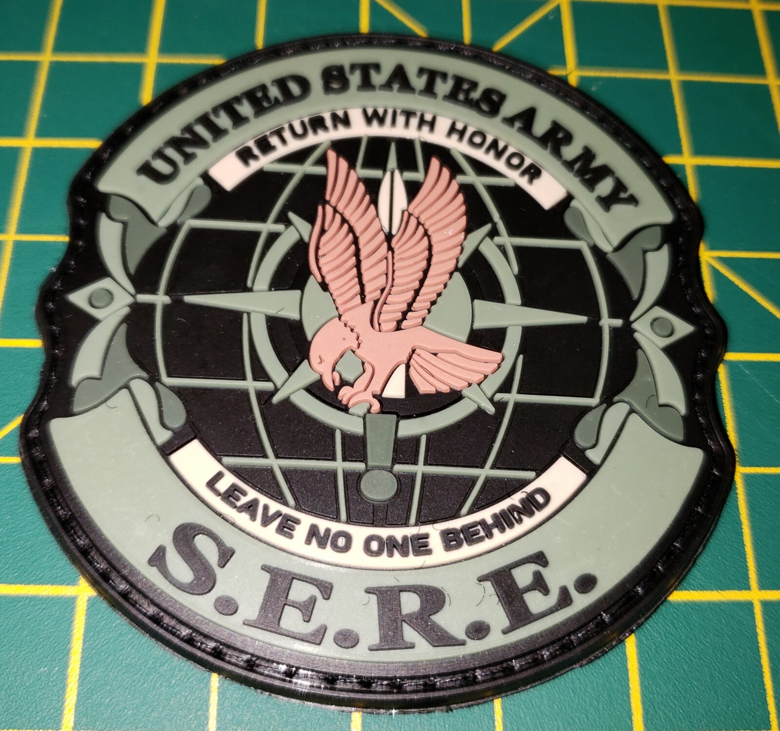 US ARMY SERE SURVIVAL EVASION RESISTANCE ESCAPE PATCH BUG OUT BAG SURVIVAL KIT