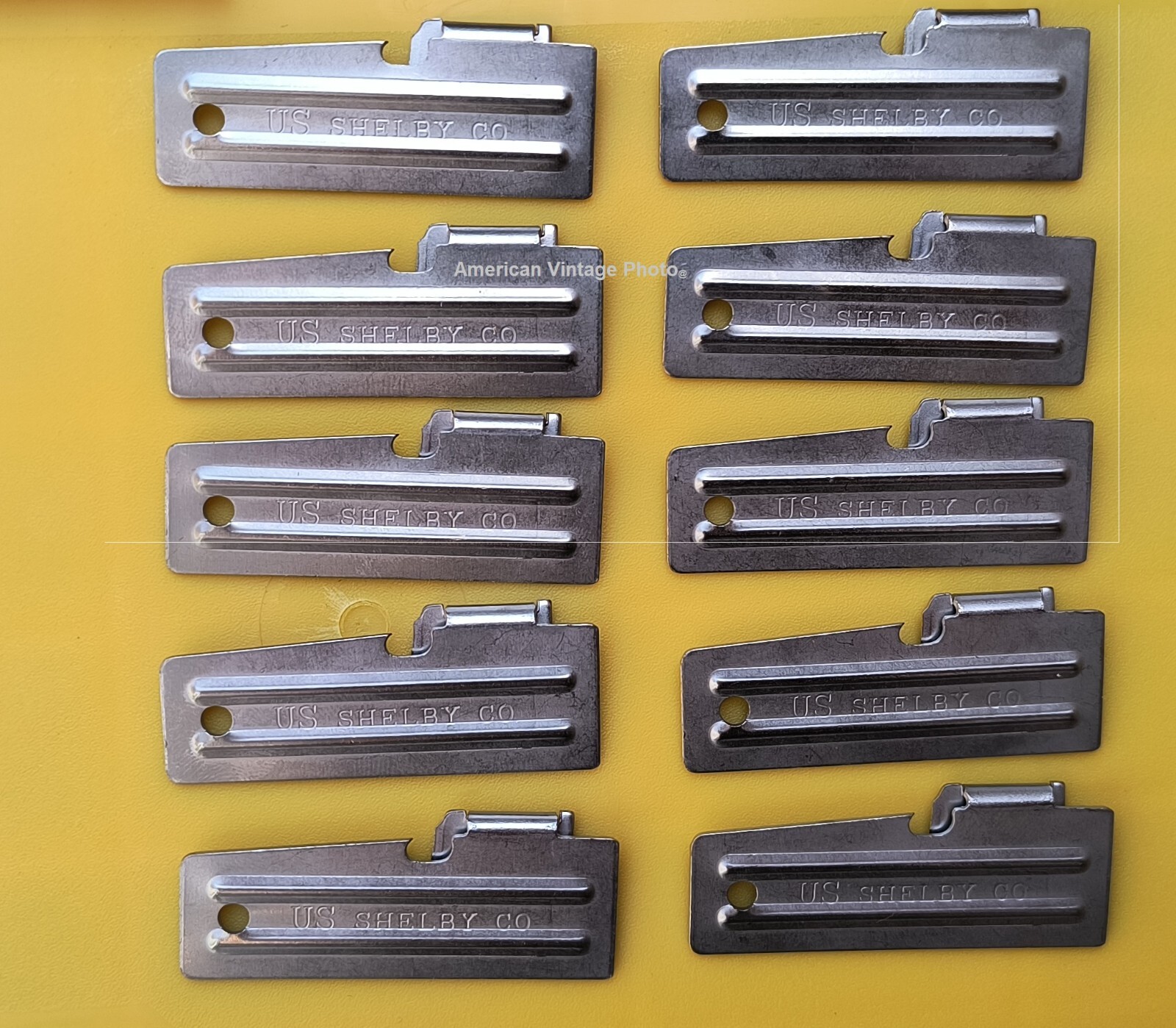 P-51 Shelby Co 10 Pack Can Opener USA for Mess Kit Survival Camping Prepper