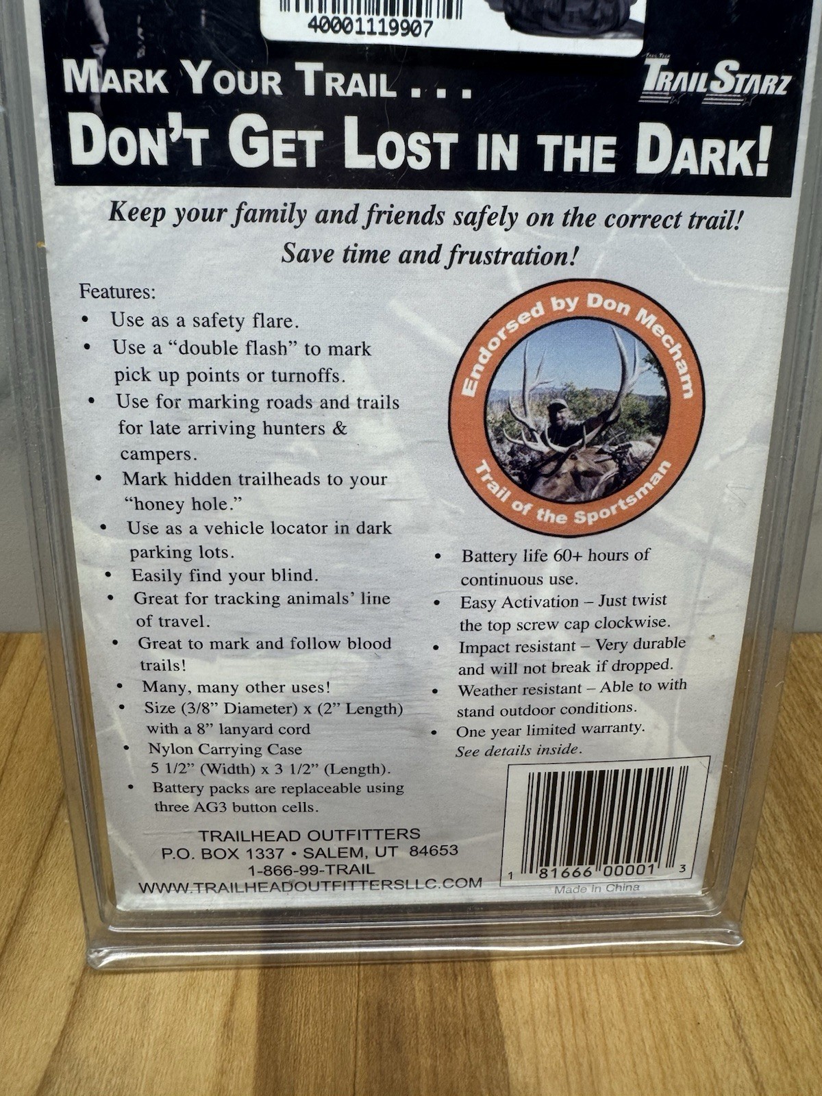 TrailStarz RealTree Hardwoods Set Of 5 Bright LED Flashing Trail Markers 1119907