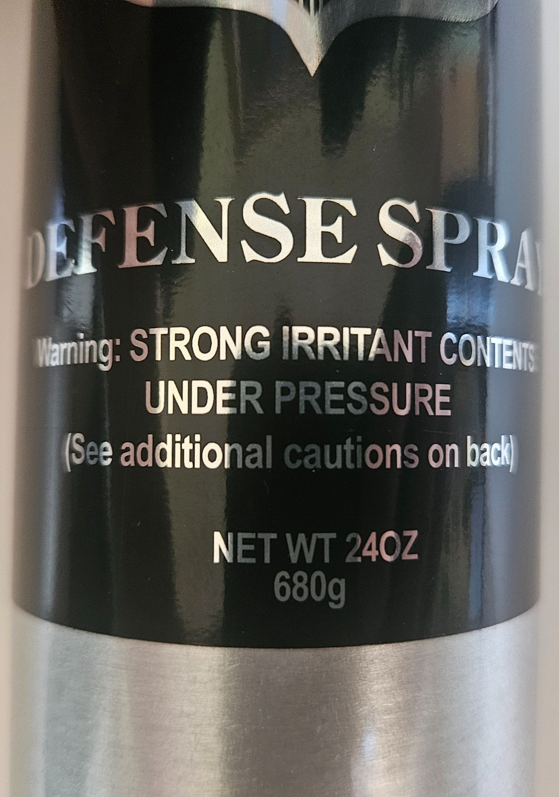 Police Magnum Pepper Spray 24oz Pistol Grip Fog Riot Defense Security Protection