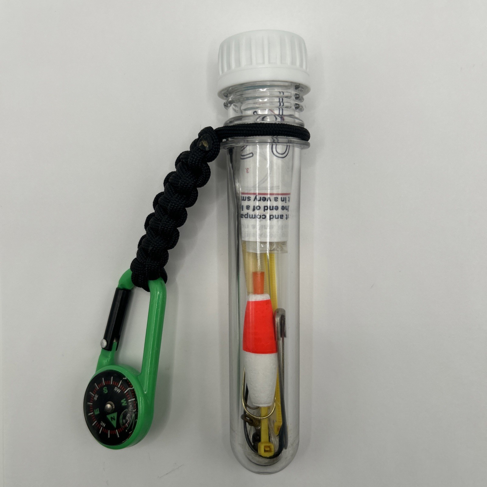 Survival Tube. Mini Emergency Fishing Gear. Custom Designed. lot#3
