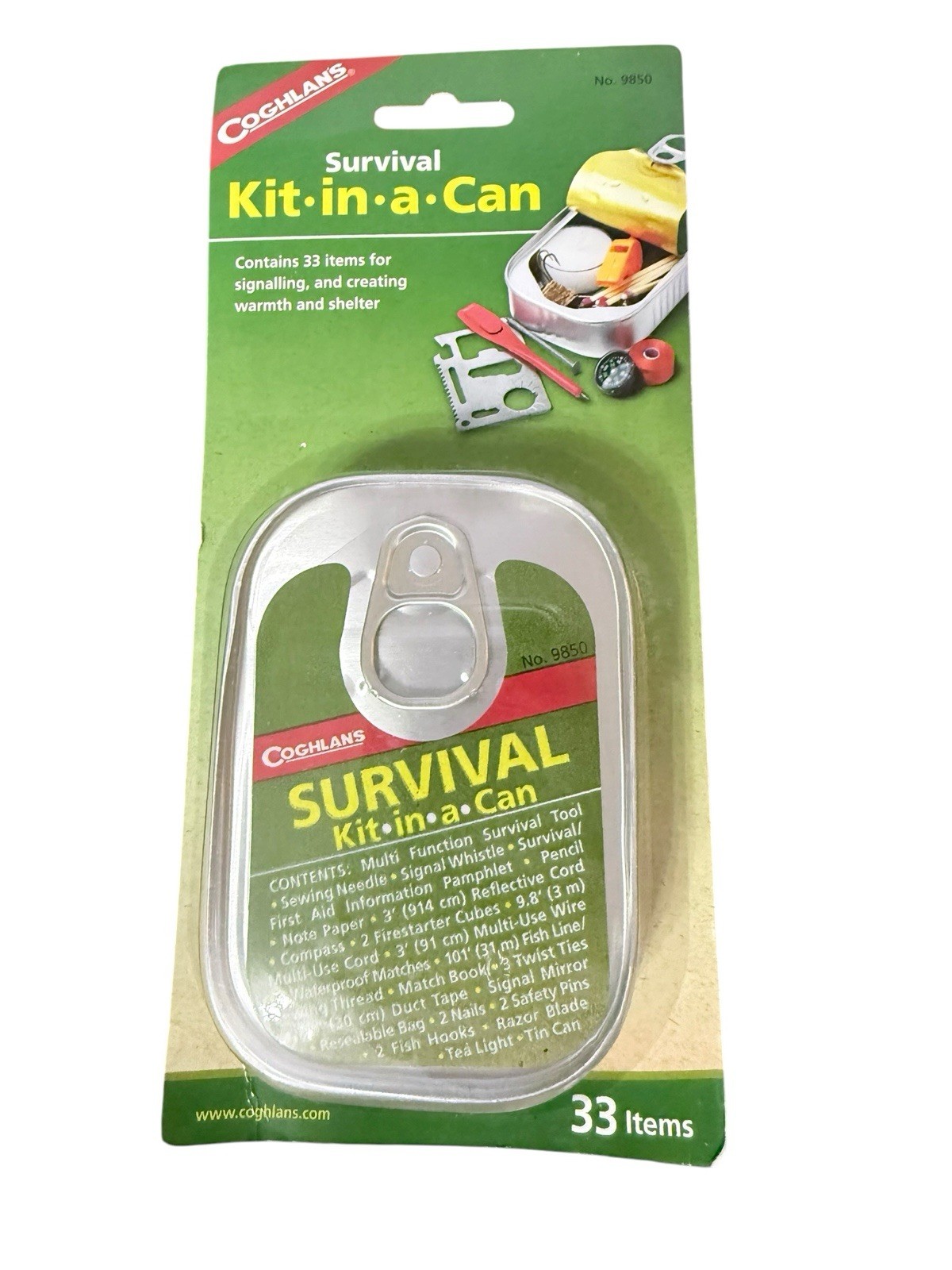 Coghlan’s Survival Kit-In-A-Can NEW