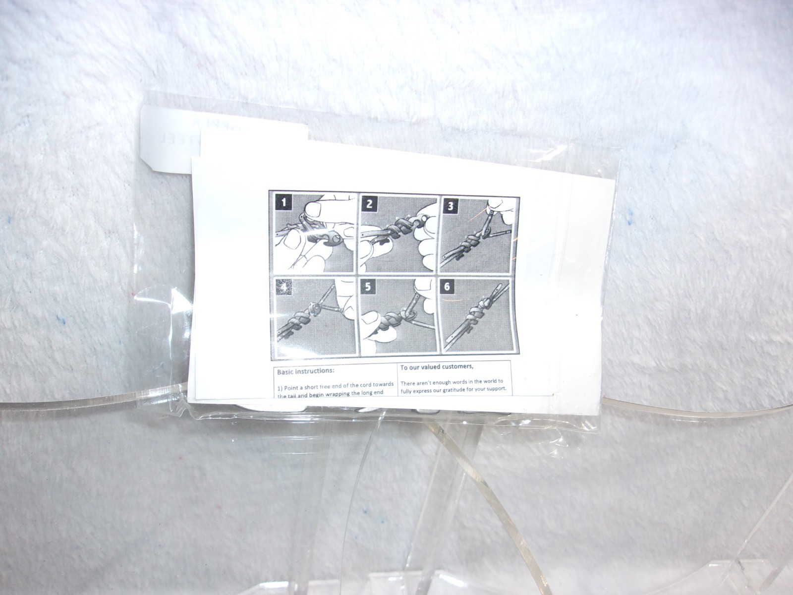 Fish Bone Knotless Rope Tie – Snapper – (1) Pack Stainless Steel NEW IN PACKAGE