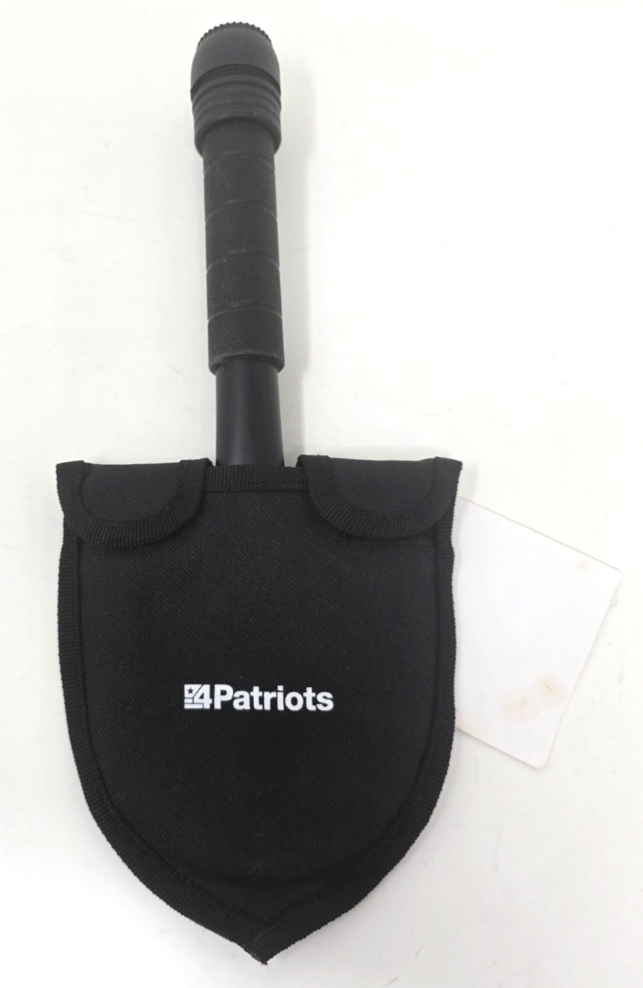 4 Patriots Ready Shovel w/ Nail Remover Fishing Line Hooks Weights Compass Razor