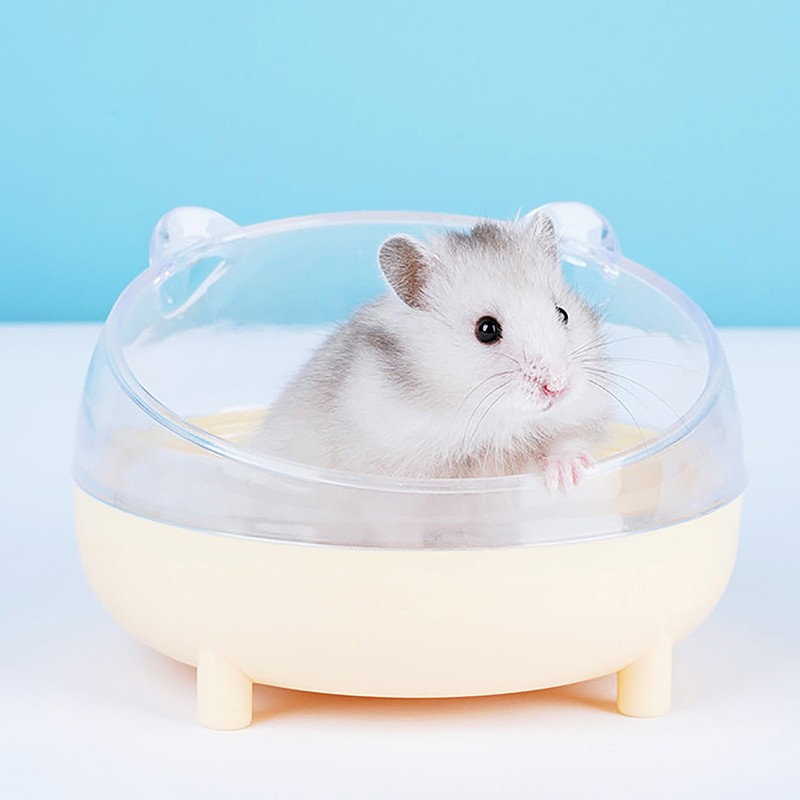 Hamster Bathroom House Sandbox Full Transparent Urine Sand Basin Pet Bathroom