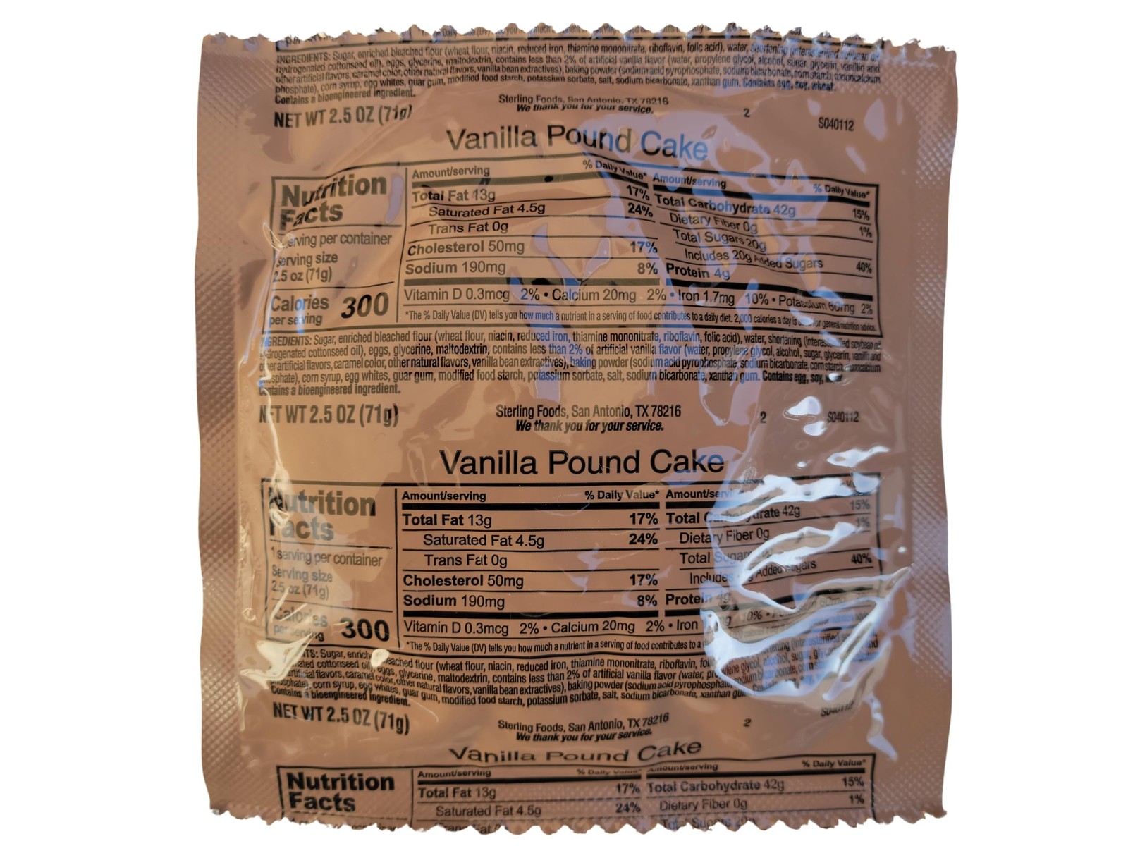 12 Pack MRE Desserts (12 Dessert Sampler) 12 Count