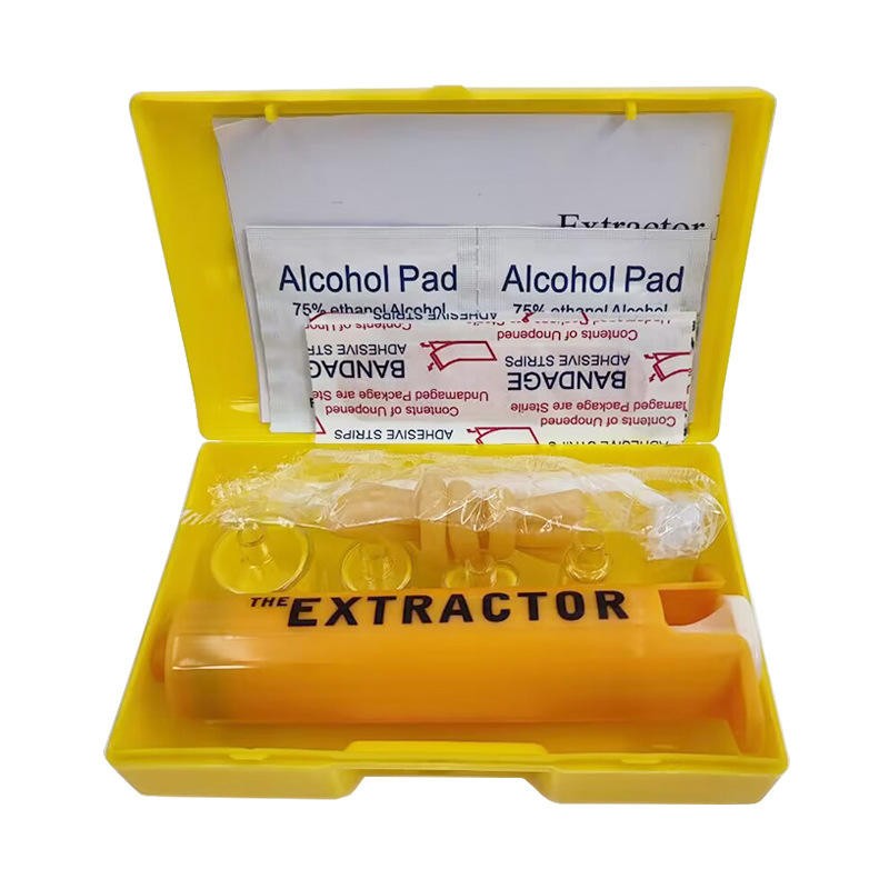Venom Extractor & Suction Pump Kit Snake Bite Bee Wasp Venom Extractor Camping