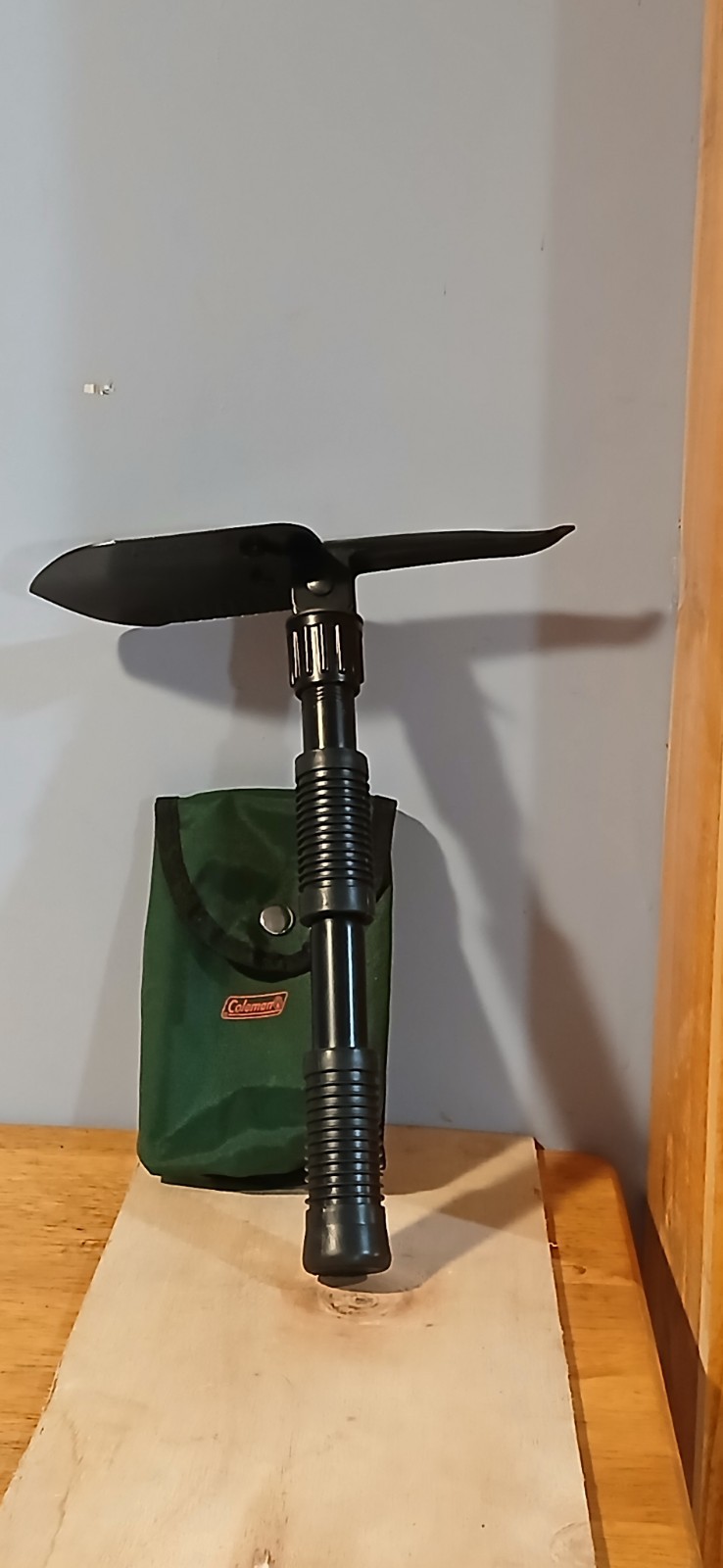 Camp Backpack Shovel Pick Saw Coleman Foldable With Carry Case