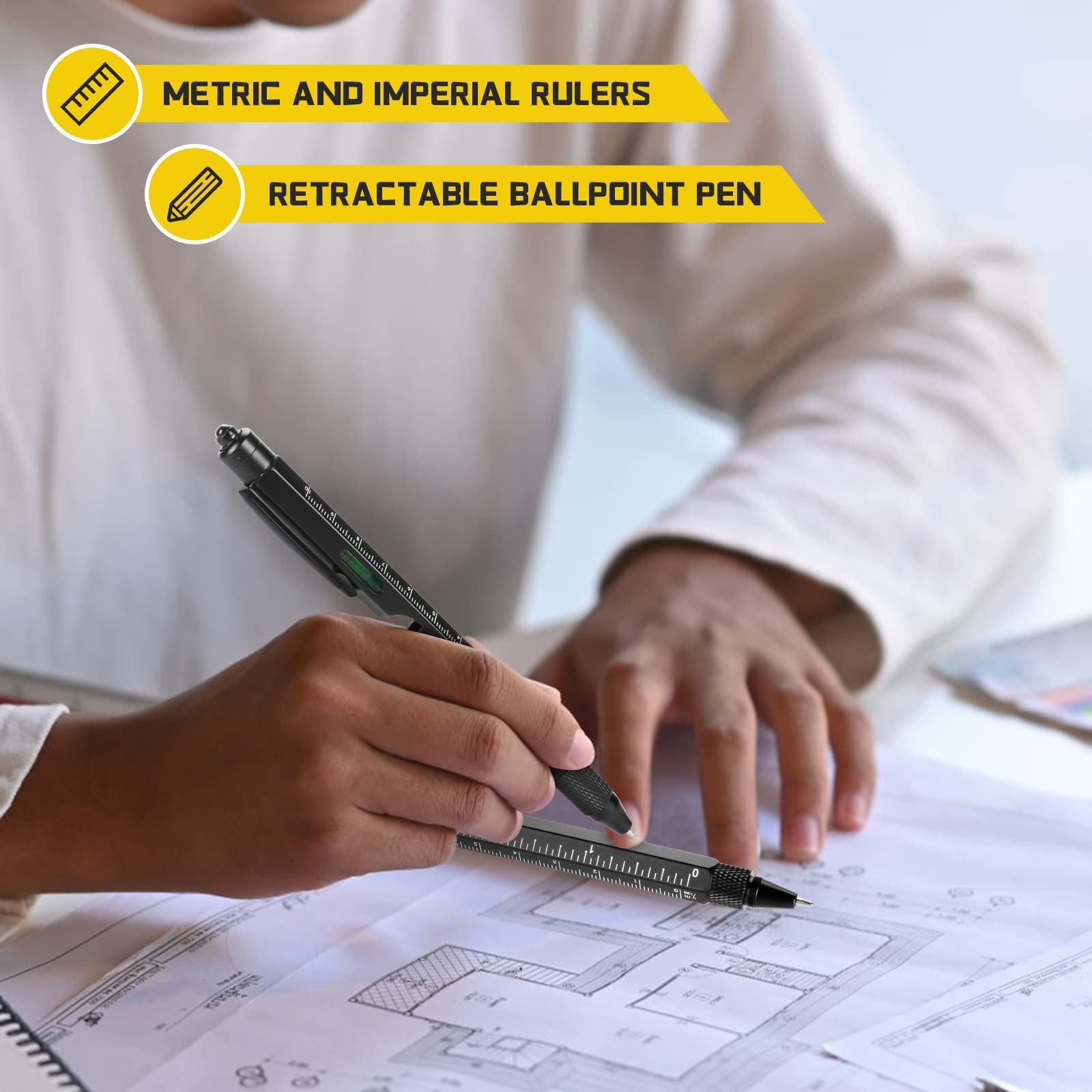Gifts for Men Who Have Everything – MAFEHAN 9-in-1 Multitool Pen with LED