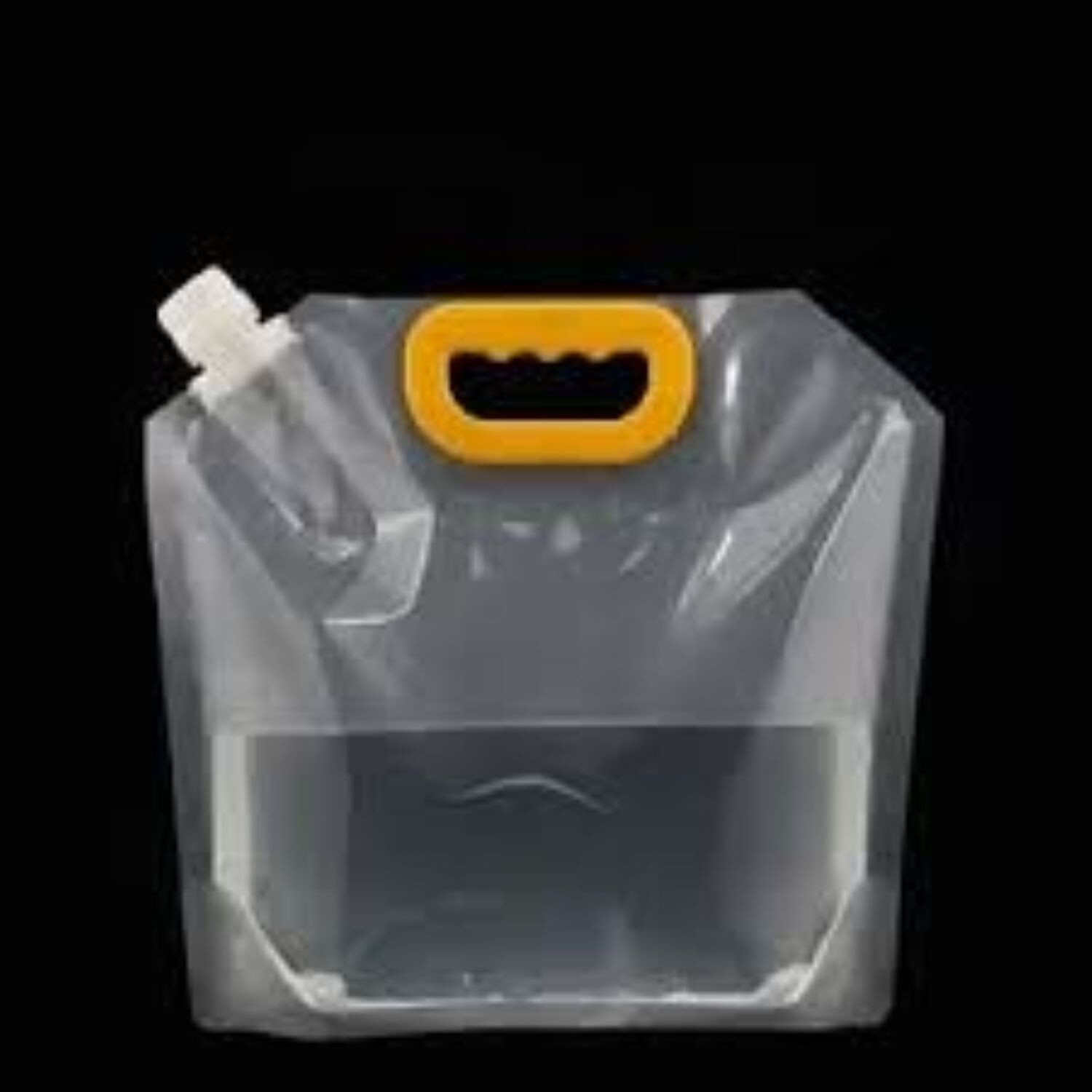 1 Pc Refillable Plastic/ Packaging Bag Pouch For Water Storage with Handle