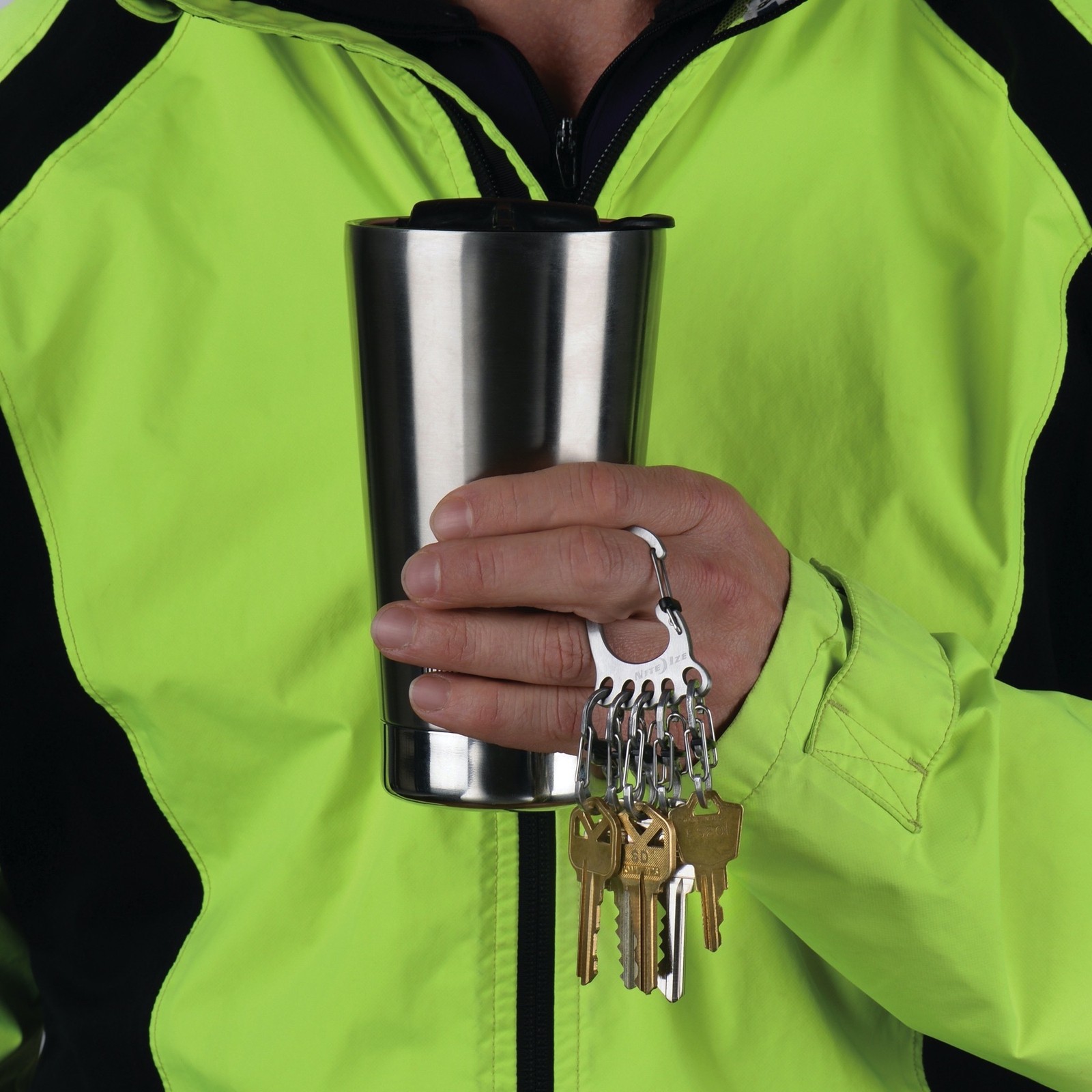 Nite Ize BigFoot Locker Stainless Steel KeyRack – Stainless