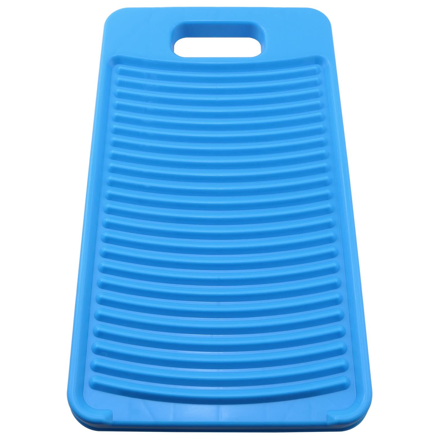 ZYAMY Antiskid Mini Washboard Plastic Washing Board Household for Small, Blue