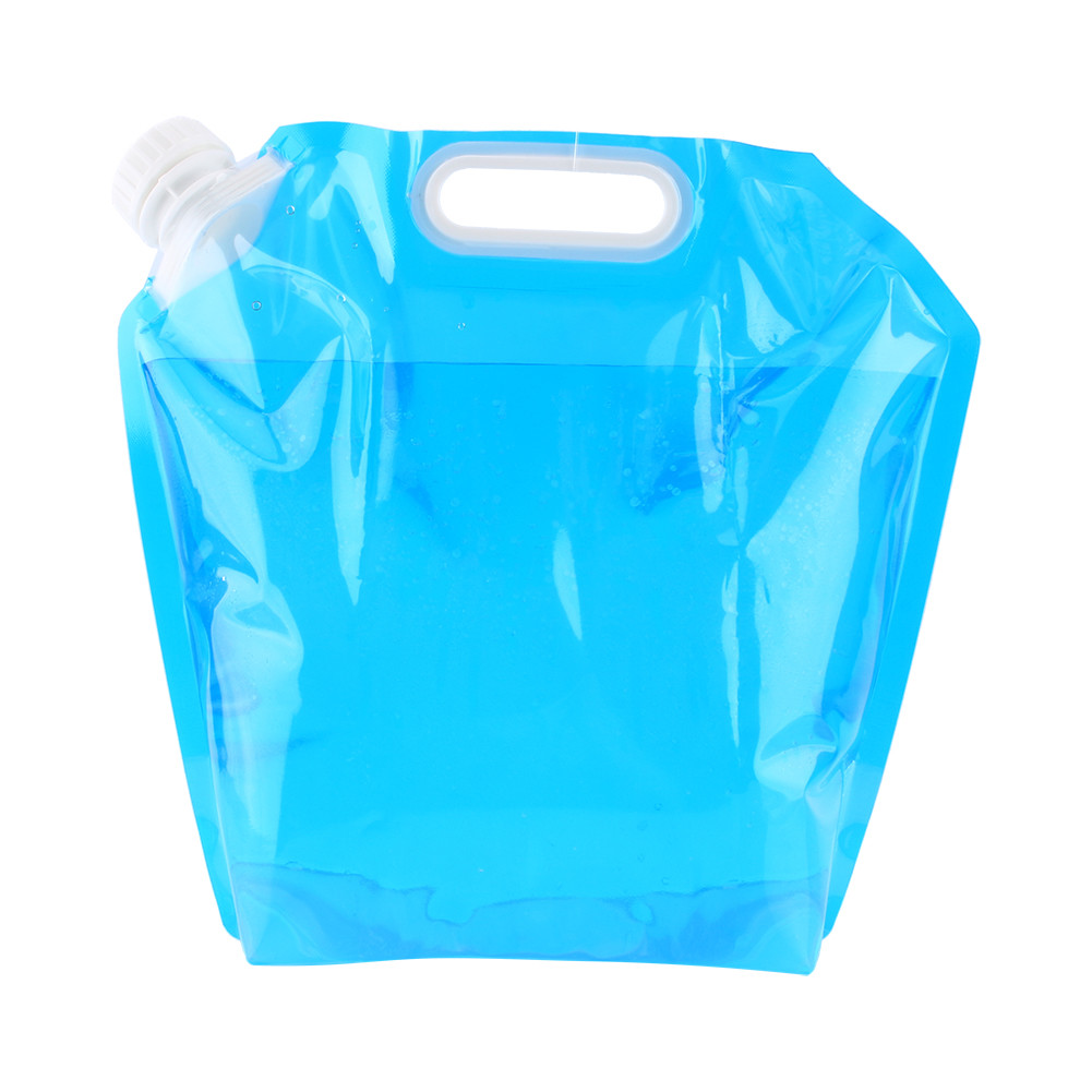 5L Folding Sport Drinking Water Container Storage Lifting Bag for Camping Picnic