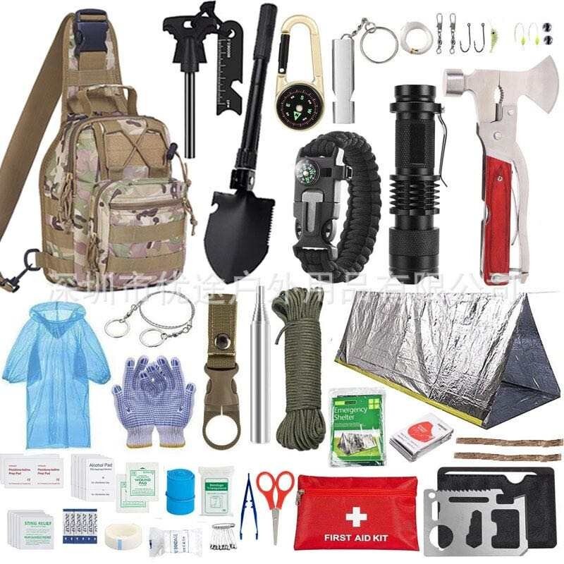 survival kit set tool supplies