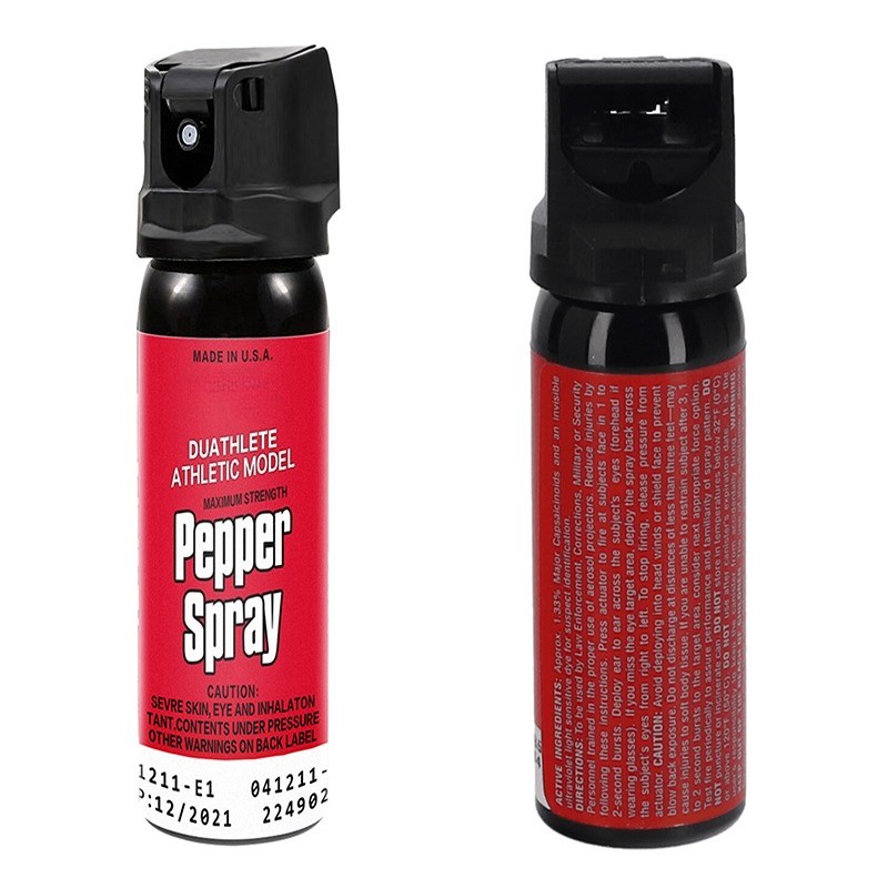 3 Packs Pepper Spray – Maximum Strength OC Spray, 12ft, 40 Bursts