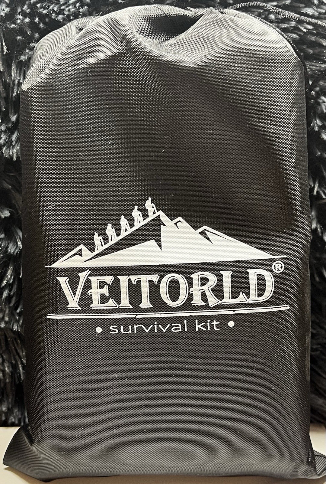 Veitorld Survival Gear and Equipment 12 in 1 Survival Kit In Hard Case W/bag