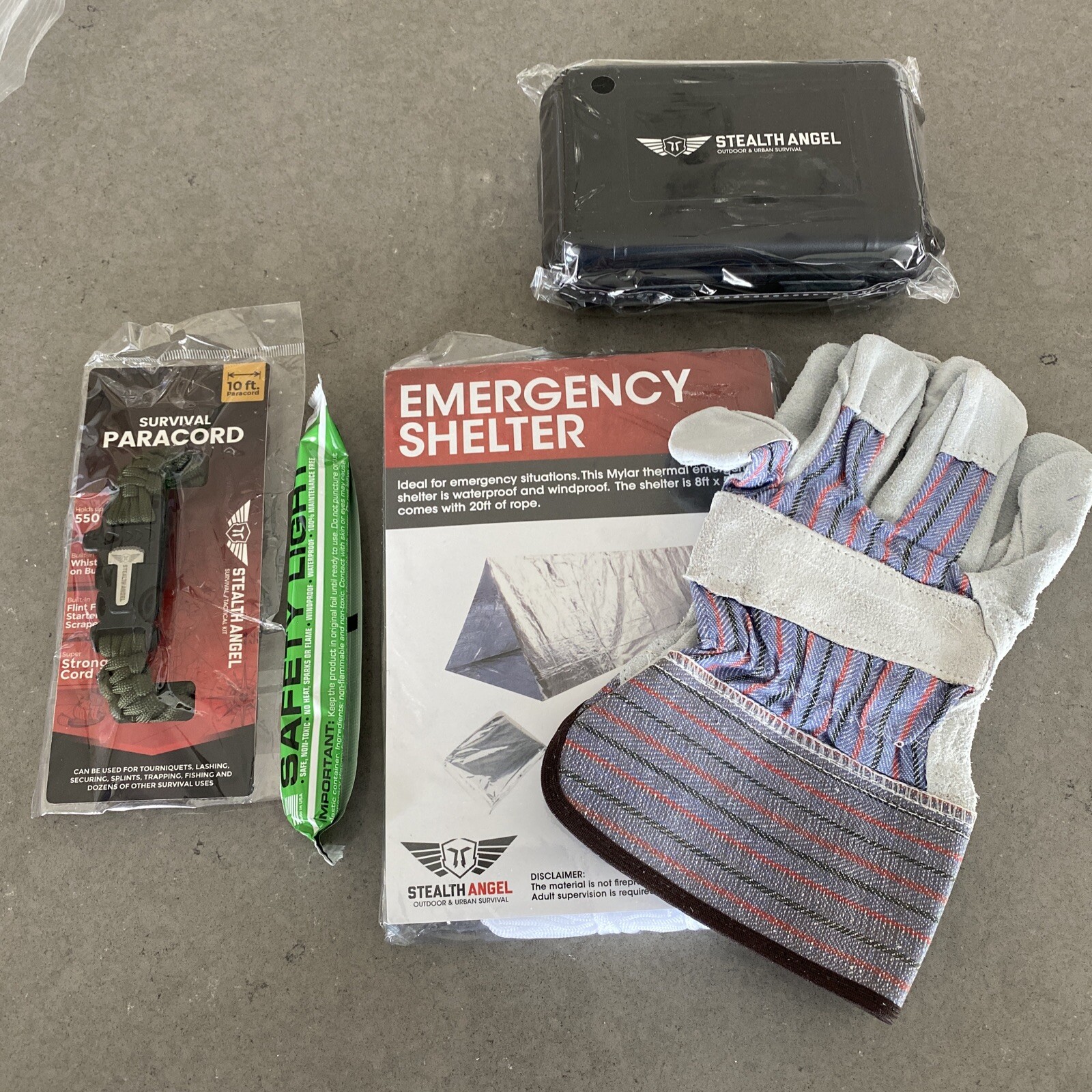2 Pk 72 Hour Survival Kit | Each Kit Covers 1 Person | New W/ Fast Ship!