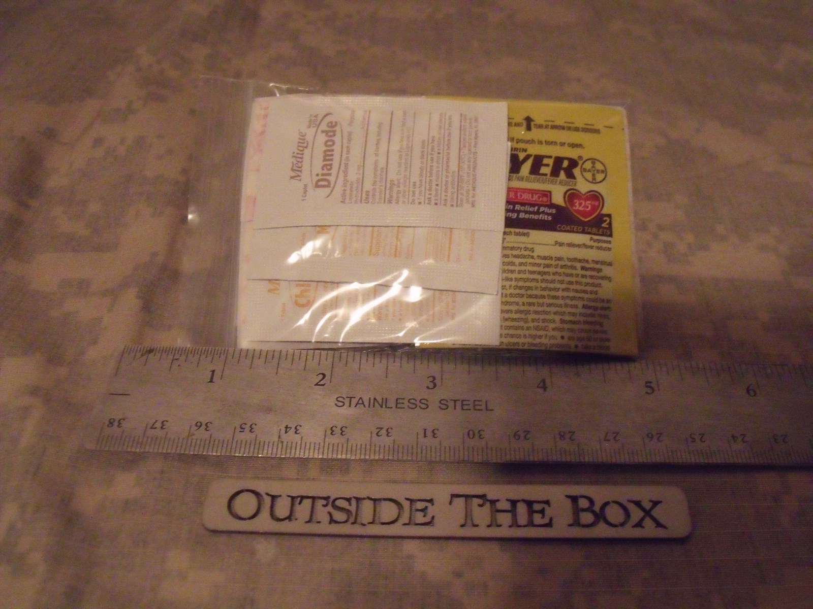 Emergency/Survival Personal Hygiene Kit: BOOSTER PACK w/18+ First Aid Items