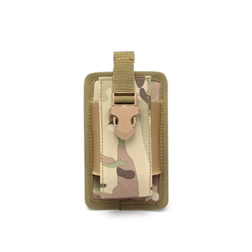 Tactical Military Molle Phone Pouch Nylon Radio Walkie Talkie Holder Bag Pocket
