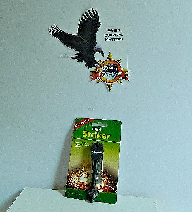COGHLANS FLINT STRIKER WATER RESISTANT FOR OUTDOOR EMERGENCY CAMPING US SELLER