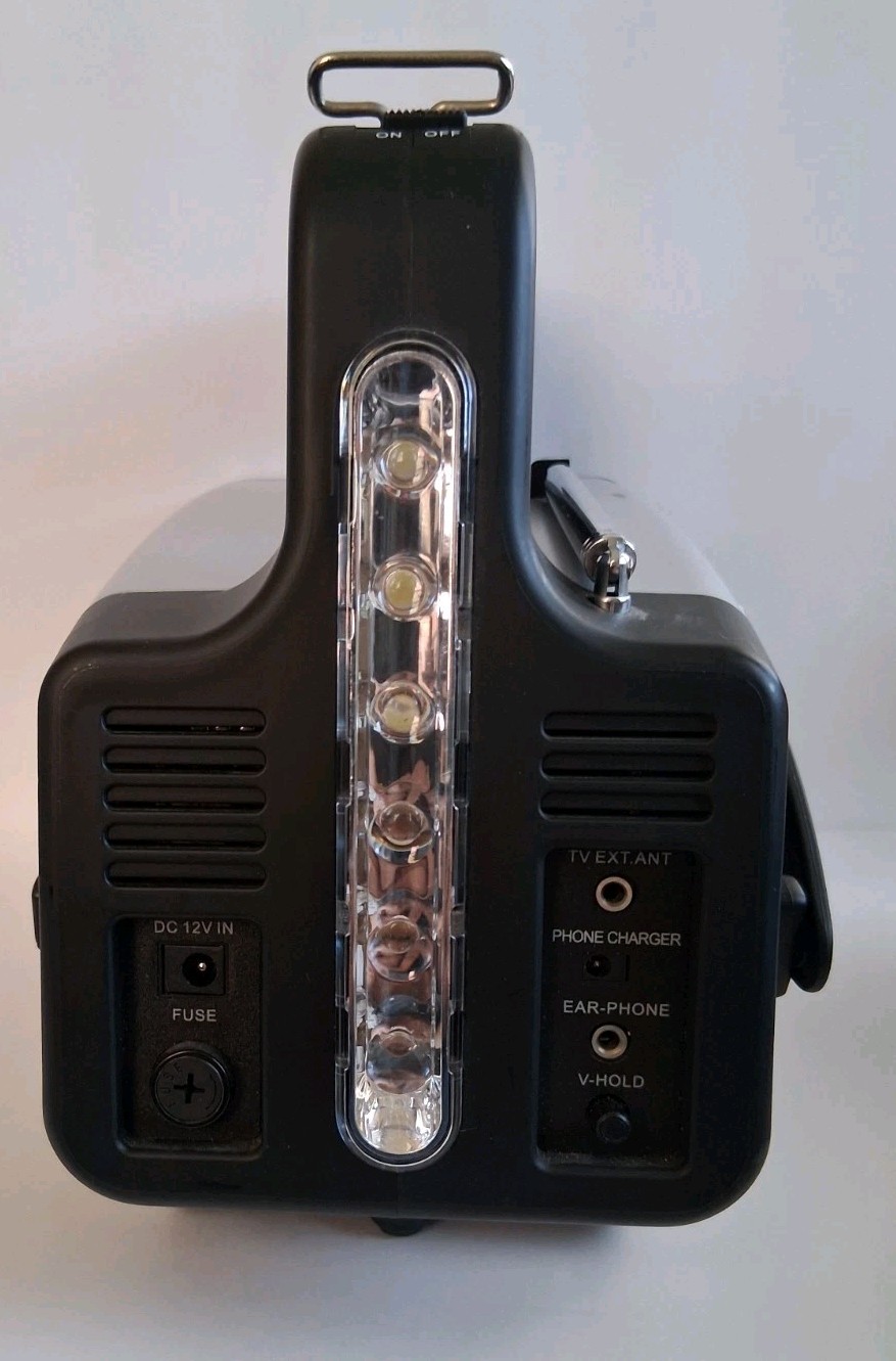 Vector Portable Power Radio TV Flashlight + Portable Fish Finder Bundle NEW