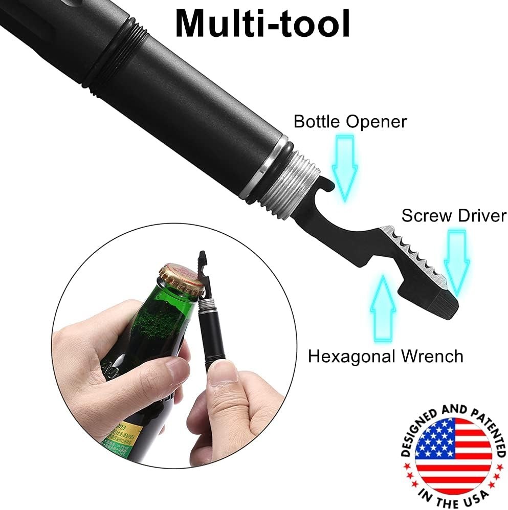 The Most Loaded 7-in-1 Tactical Pen Solves Others Weaknesses, Self Defense Ti…