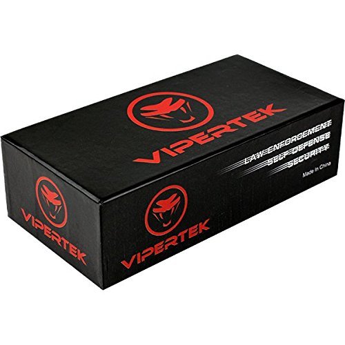 Genuine VIPERTEK Max Power Rechargeable Stun Gun Heavy Duty + LED Light