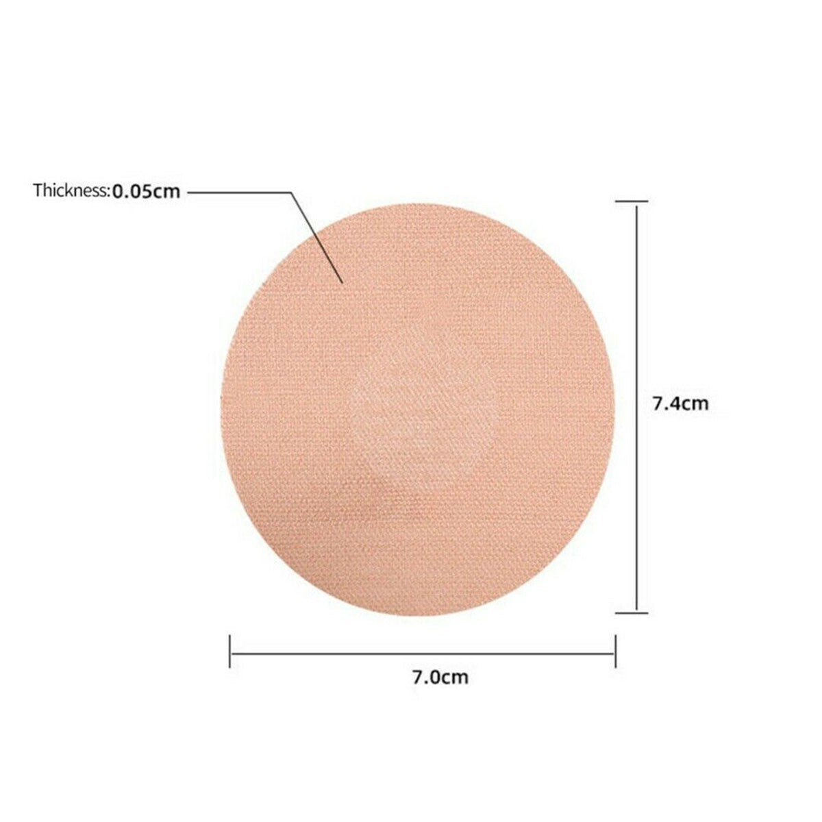 30x Adhesive Patches Waterproof Sensor Covers Flesh Flexib For Freestyle Libre