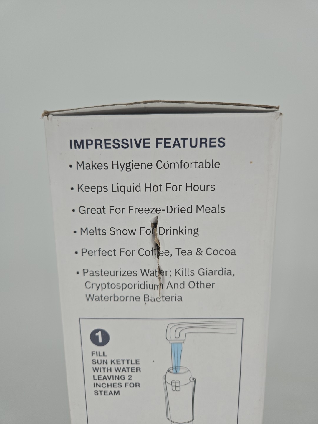NEW 4Patriots Sun Kettle Rocket Solar Cooker Boil Water Heater Survival 16.9 oz