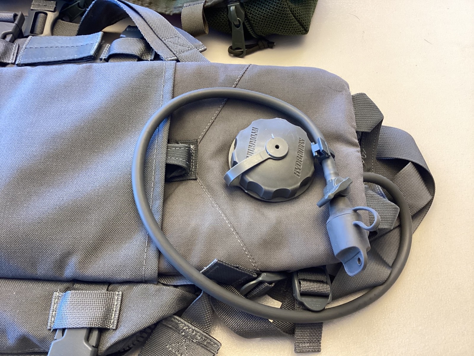 skram / go bag and insert plus Hydramax 3lt water bag / backpack survival