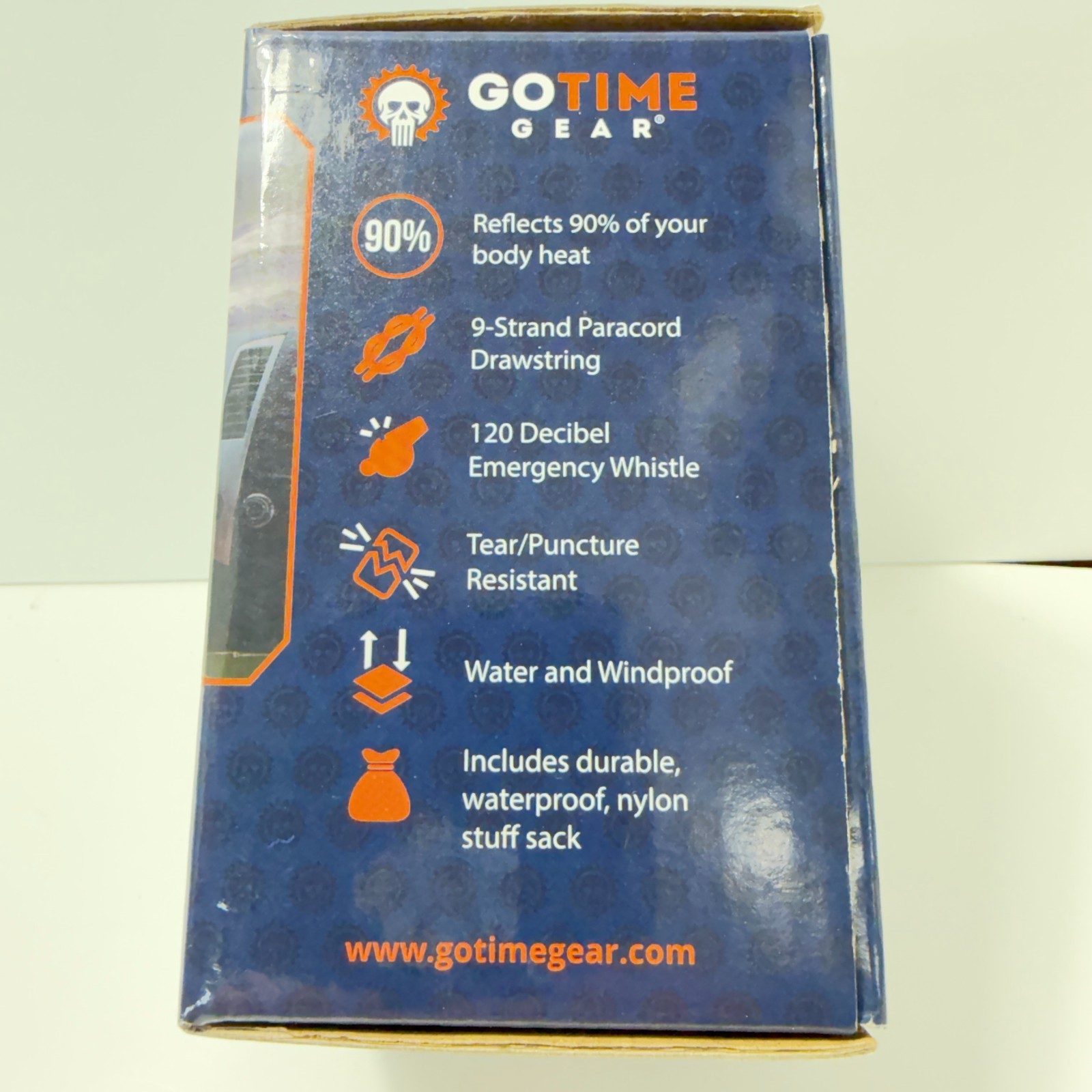 Go Time Gear Life Bivy Emergency Bag Paracord Whistle Green New