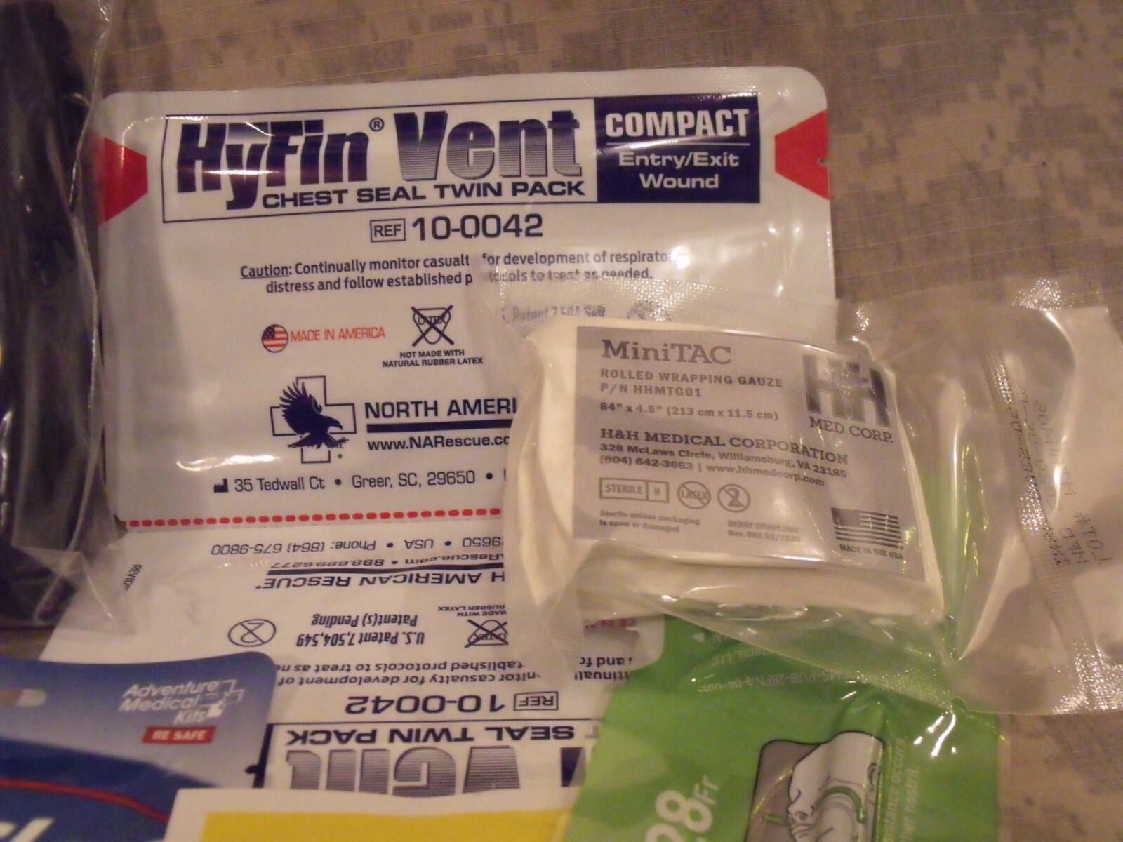 Ankle Holster First Aid Kit, Trauma (ITAK) – Fully Stocked! TQ, Gauze, Q-Clot +