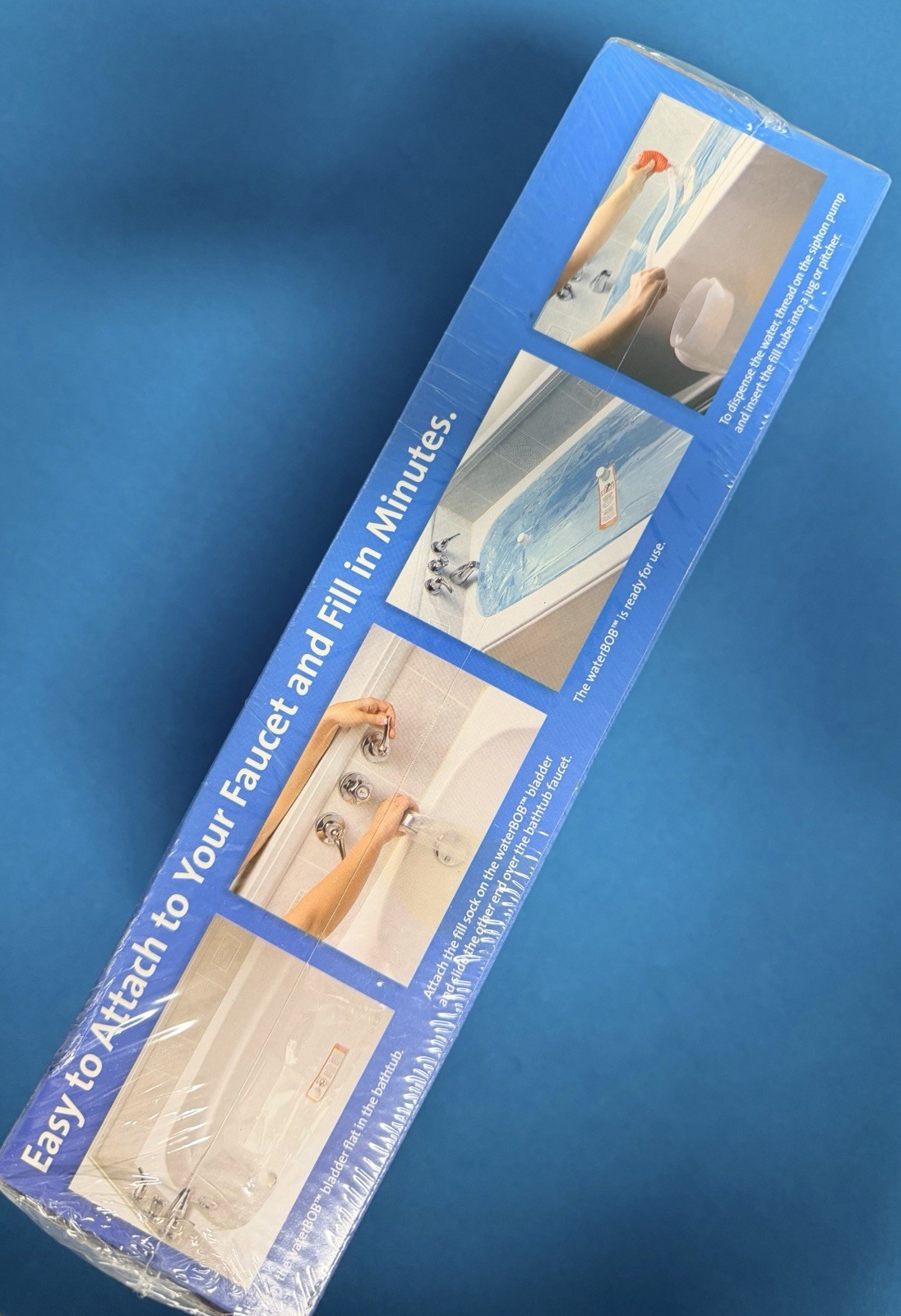 waterBOB Emergency Drinking Water Storage Up To 100 Gallons Survival Kit New