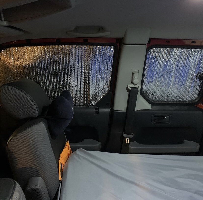 Window Shades for Honda Element 2003-2011 7 Piece Camping Set (No Moonroof)