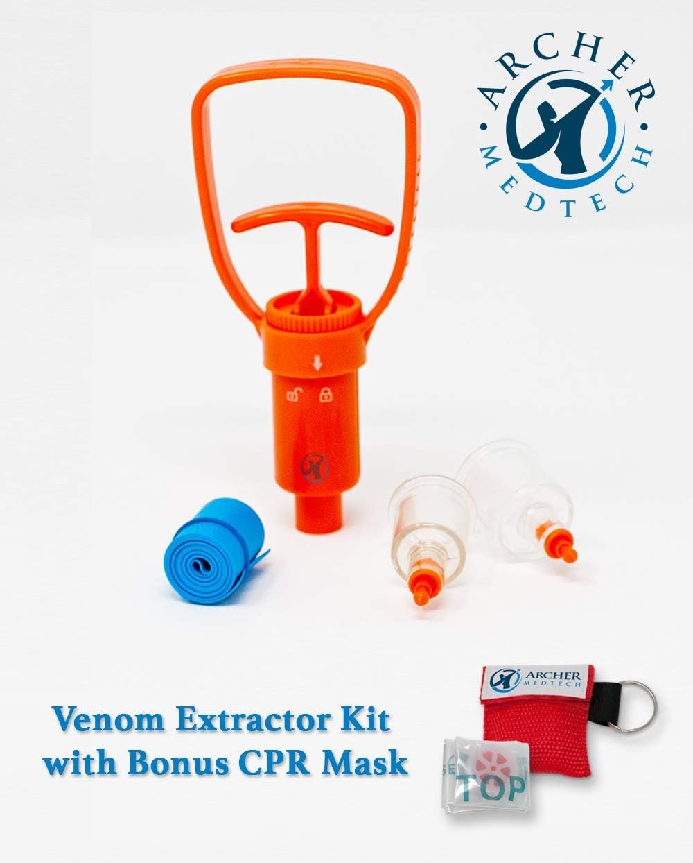 Archer MedTech Ven‑Ex Snake Bite & Bee Sting Kit – Lightweight & Travel-Friendly