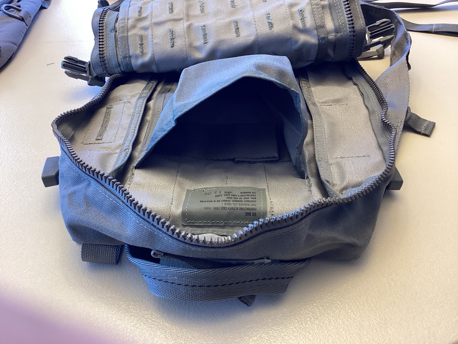skram / go bag and insert plus Hydramax 3lt water bag / backpack survival