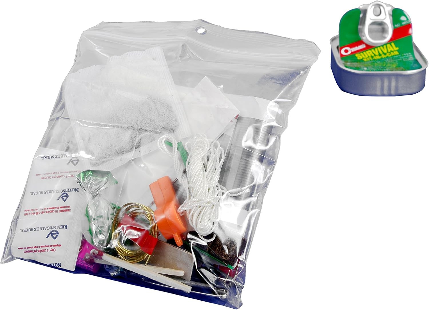 Coghlan’s Survival Kit-in-a-Can 38 Essential Camping & Hiking Tools