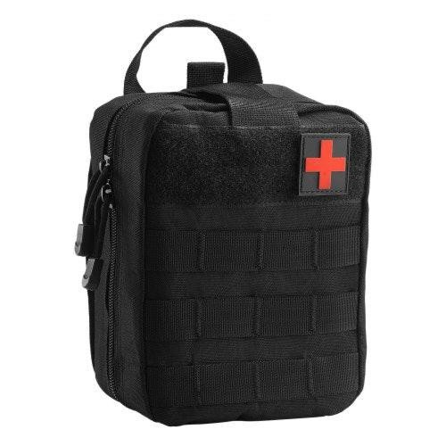 Survival First Aid Kit 250 Pieces 600D Nylon Trauma First Aid Bag
