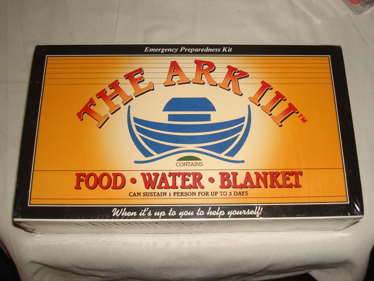 Sealed The Ark III Emergency Preparedness Food Water Survival Kit 1 Person 3 Day