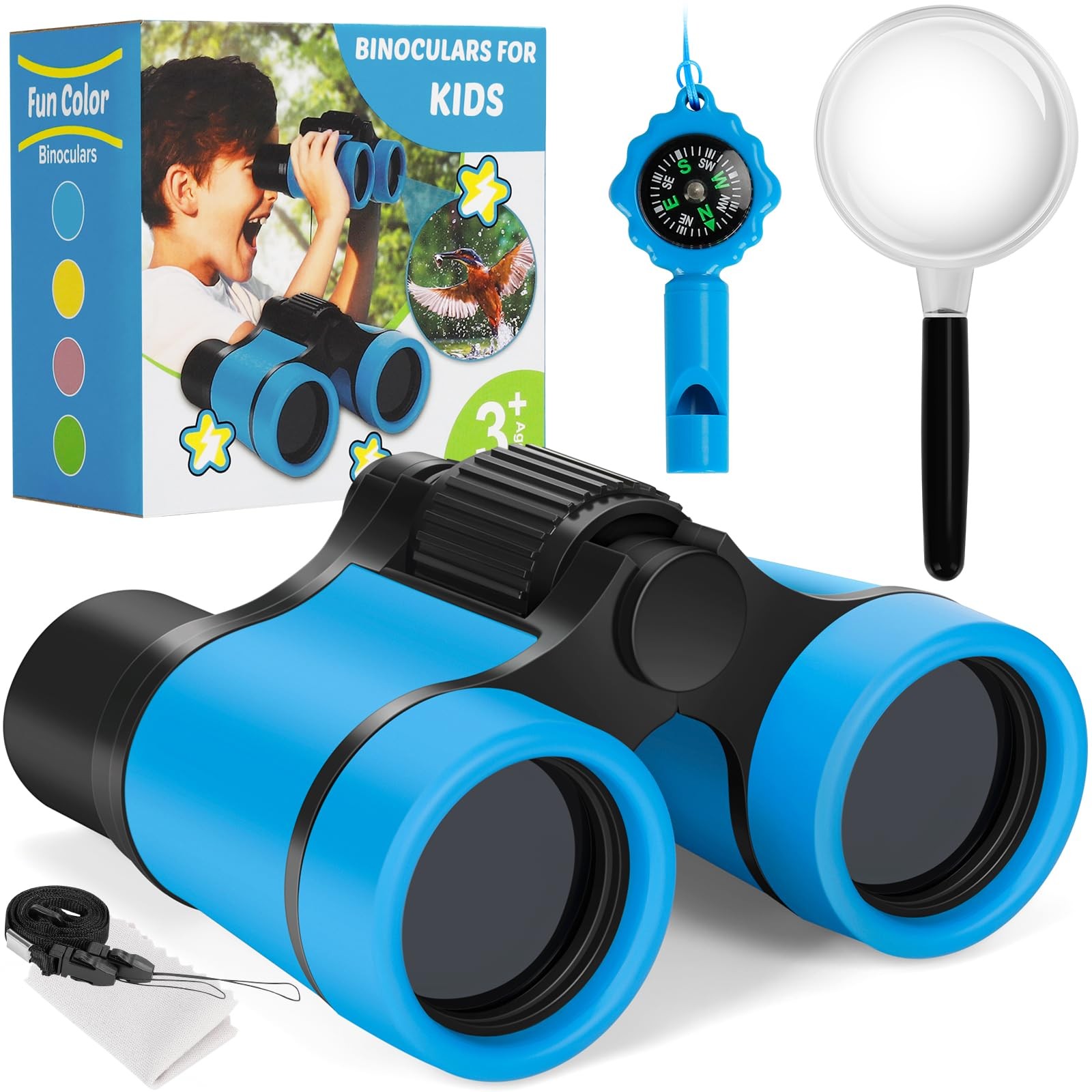 Binoculars for Kids, Childrens Binoculars Toys for 3 4 5 6 7 8 Years Boys …