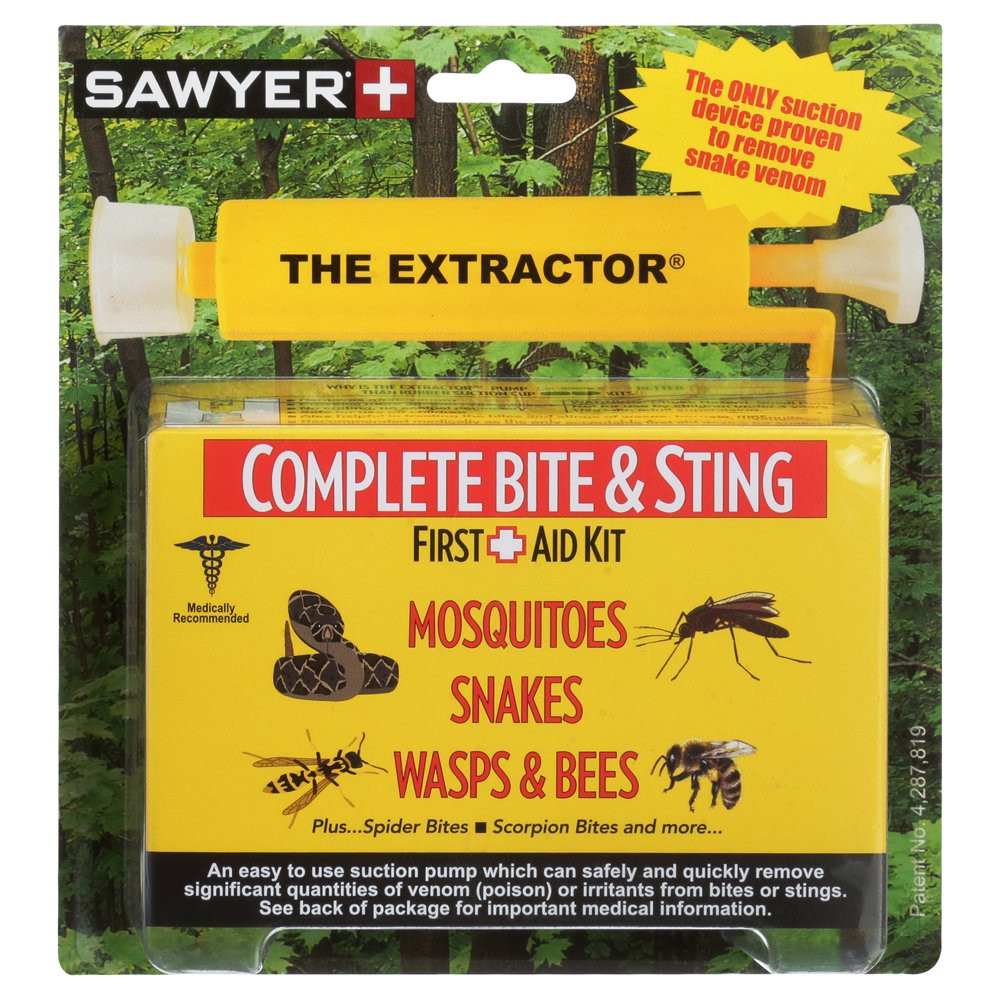 Venom Extractor & Suction Pump Kit for Snake Bite, & Bee, Wasp,