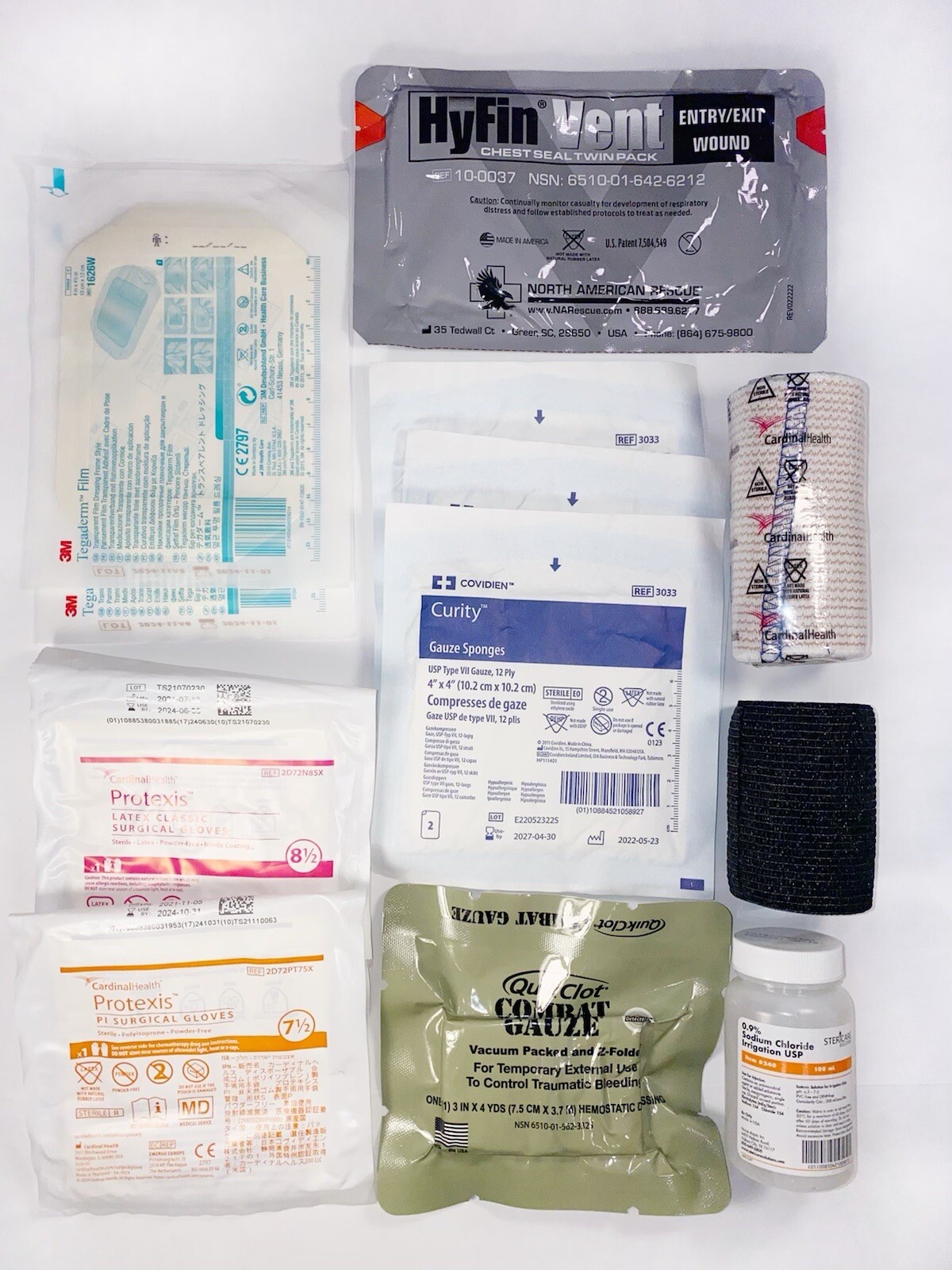 Individual First Aid Kit (IFAK) Condor Olive Drab with Ethicon Suture Kit